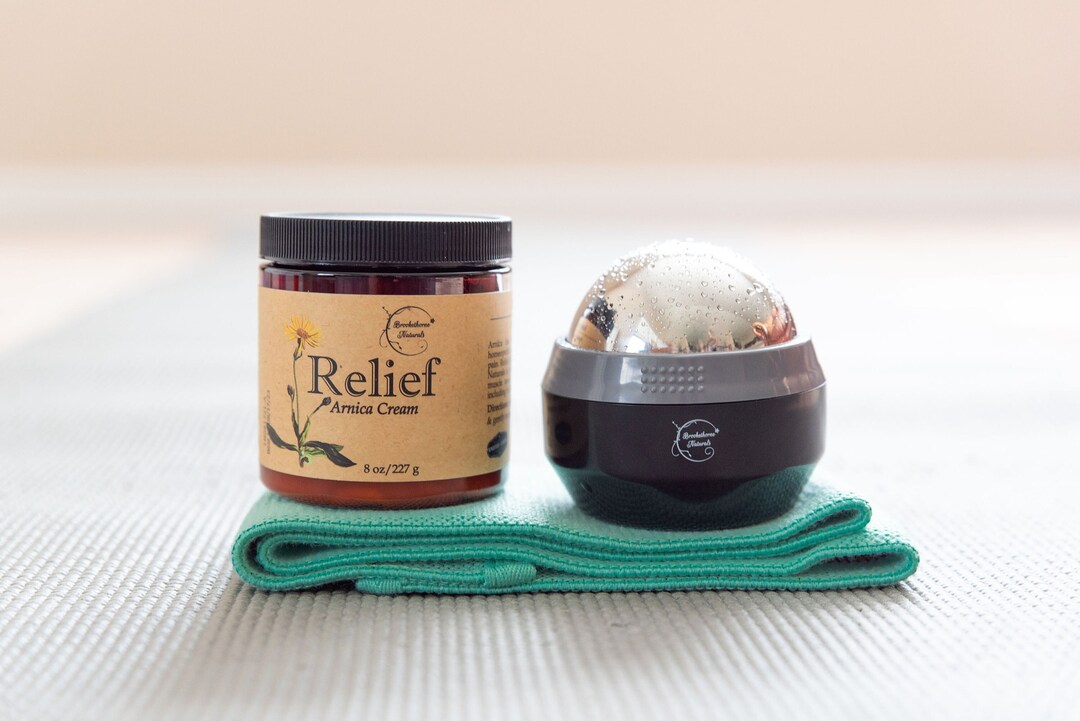 Exercise and Fitness Recovery Bundle Arnica Relief Cream and Cryoglide