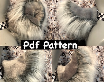 PDF PATTERN: Tail Pattern Pack 4