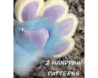 Fursuit Puffy Paw Patterns (2 Pack)