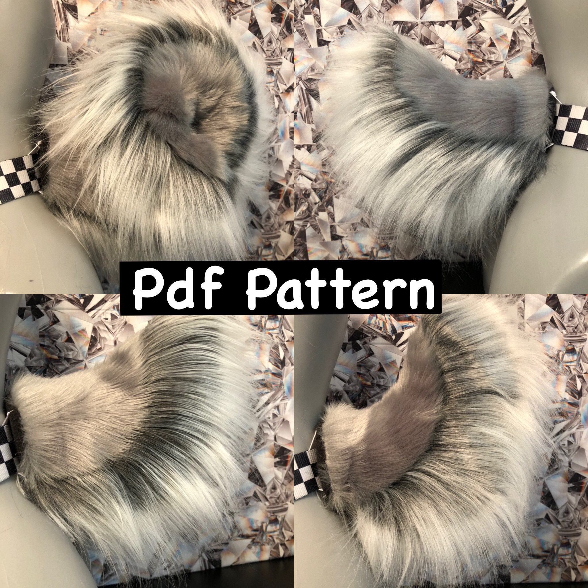PDF PATTERN Tail Pattern Pack 4 Etsy Canada