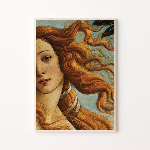 Botticelli the Birth of Venus Detail by Botticelli Print - Etsy