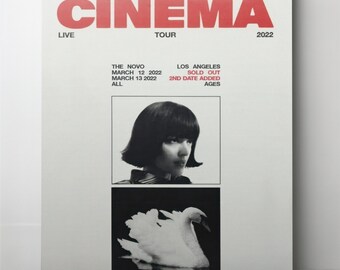 The Marias Cinema Poster Album Cover Poster Music Gift Tour