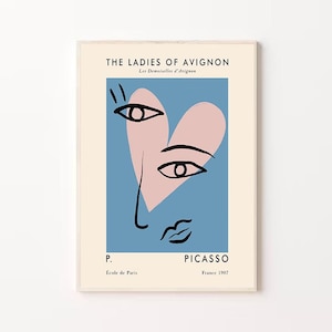 Picasso Print, Picasso Poster, Picasso Art Print, Picasso Exhibition, Picasso Art, Minimal Art Print, Picasso Poster, Gift Ideas Poster