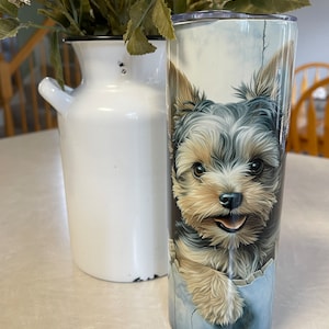 Yorkie 20 oz. afgewerkte beker