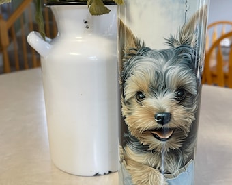 Yorkie 20 oz. finished tumbler