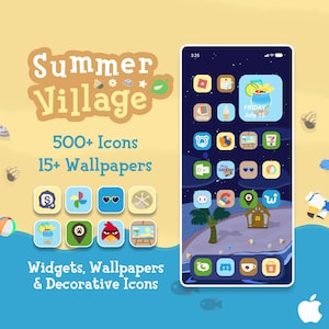 Summer Village Icon Pack - Wallpapers and Widgets - iOS