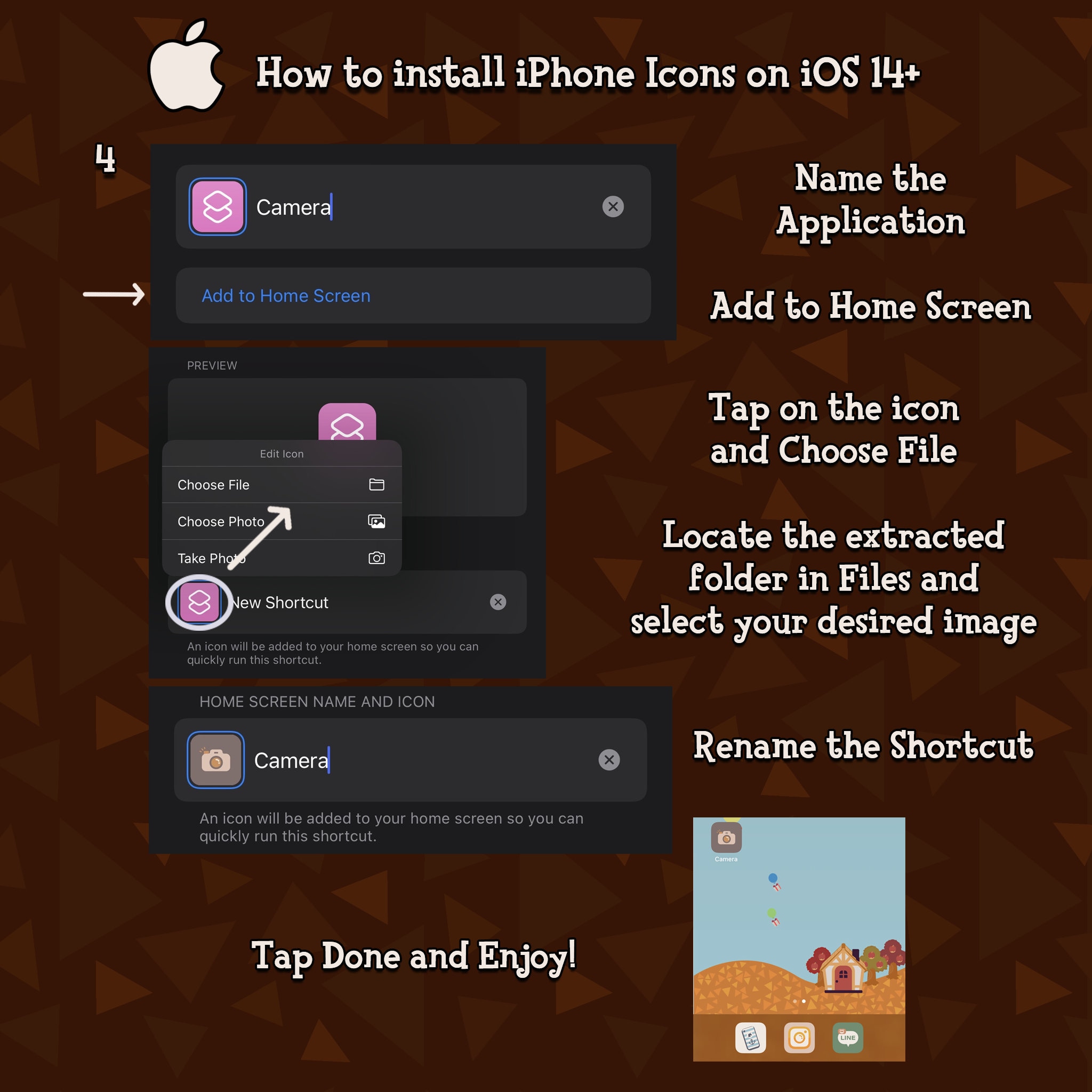 IPhone iOS 14 App Icons Animal Crossing Halloween Edition Etsy
