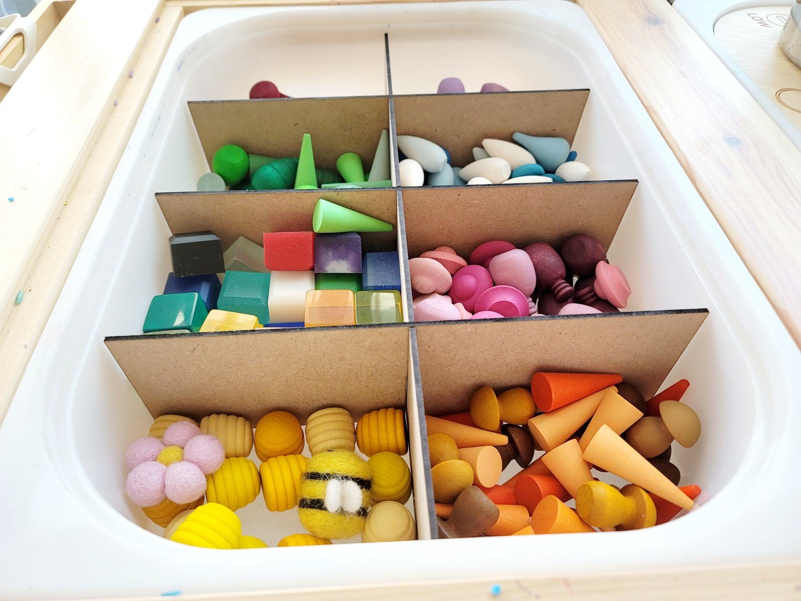 Ikea Trofast bin divider Tub Divider Tinker dienblad Cadeau Etsy