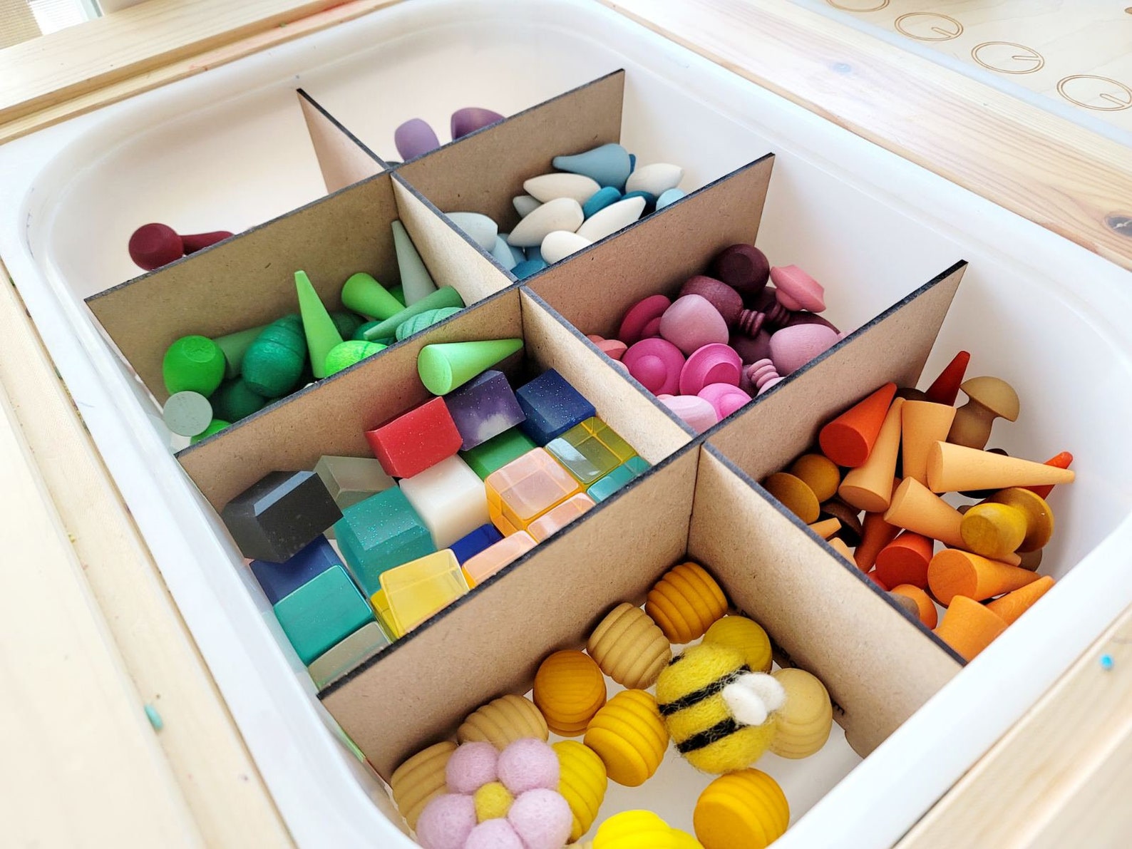 Ikea Trofast bin divider Tub Divider Tinker dienblad Cadeau Etsy