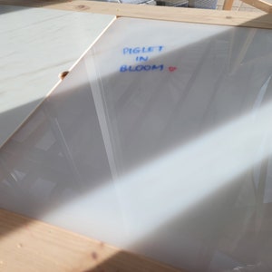 Acryl IKEA Flisat tafelhoesblad (alleen 1 hoesblad, dekt een halve tafel) afbeelding 2