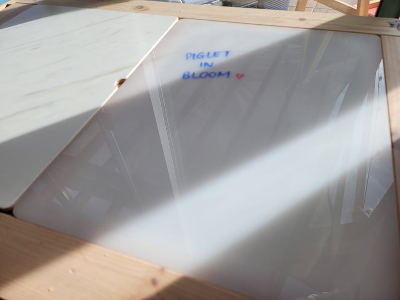 Acryl IKEA Flisat tafelhoesblad (alleen 1 hoesblad, dekt een halve tafel) afbeelding 2