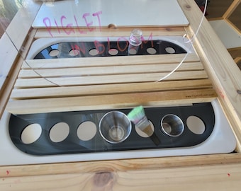 大型ダブルエッジブリッジボード（フリサットインサート）IKEA Trofast大型ビン用、Trofastインサート、子供、幼児へのギフト