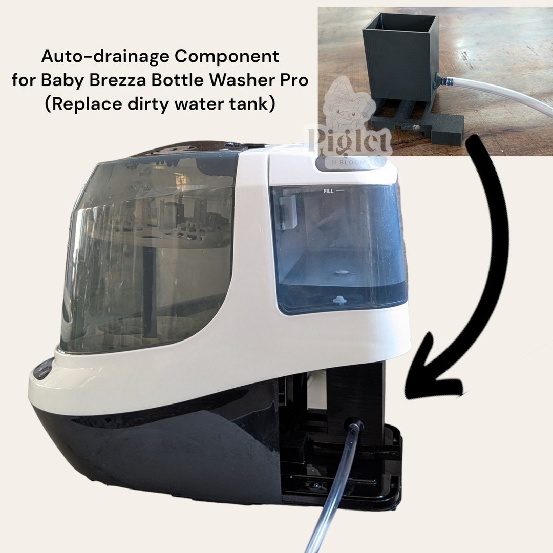 Buy NEW IMPROVED Version Auto-drainage Component (with Hose) for Baby  Brezza Bottle Washer Pro (replace Dirty Water Tank) Upgraded Version
