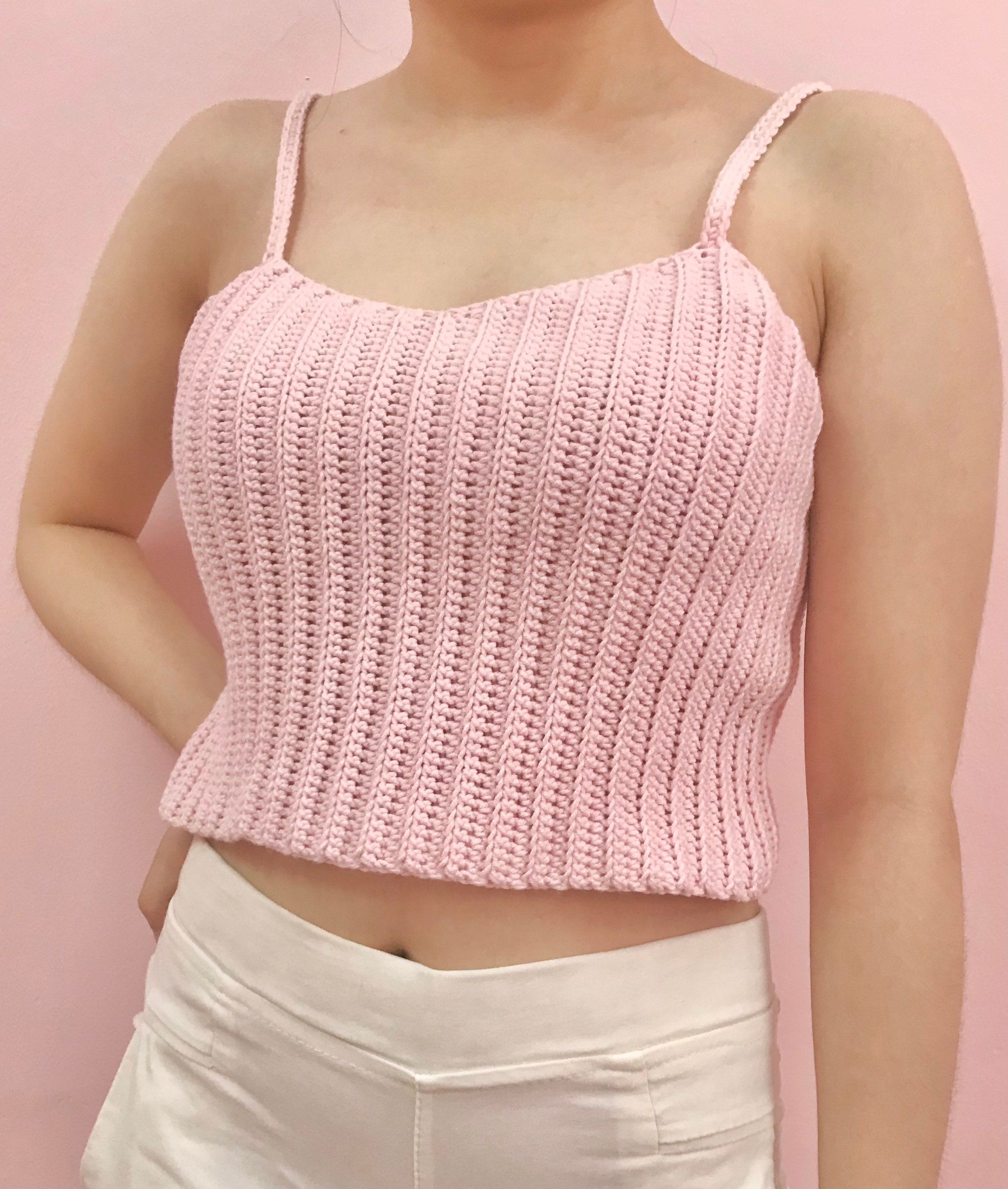 Ravelry: Skylar Ribbed Crop Top pattern by Grace Forthefrills