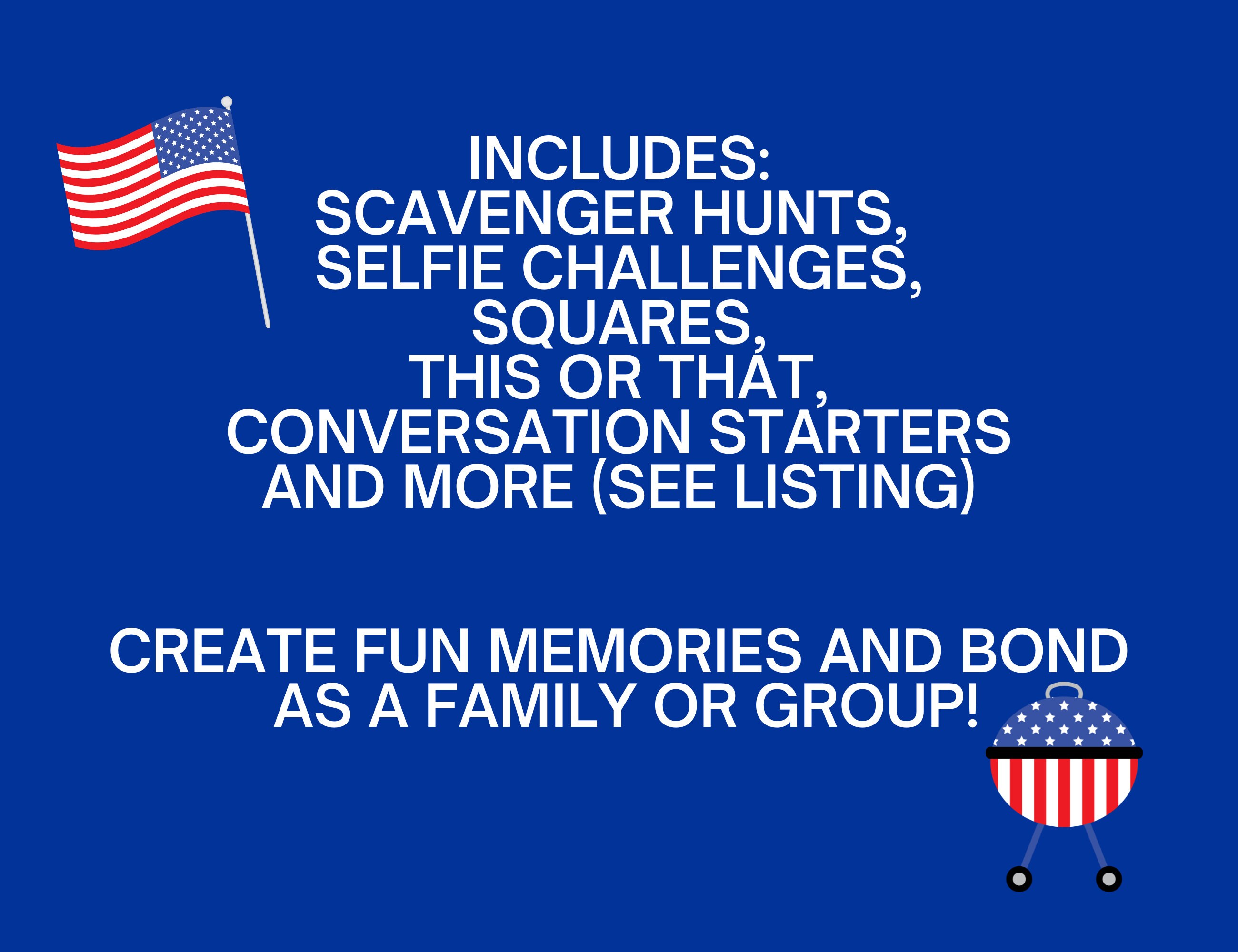 Labor Day Activities Printable Party Bundle for Kids and Etsy