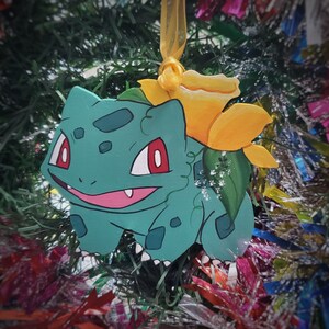 Bulbasaur Daffodil Ornament