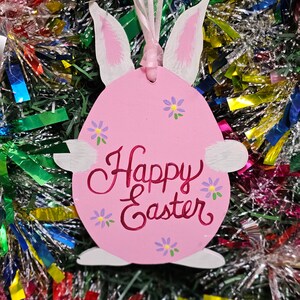 Easter Bunny Ornament Happy Easter #3