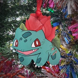 Bulbasaur Rose Ornament