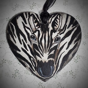 Zebra ornament
