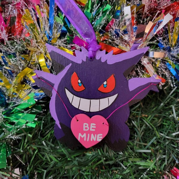 Gengar Valentine's Ornament