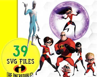 Gli Incredibili svg,sfondi trasparenti,L'album degli album Gli Incredibili,Gli Incredibili
