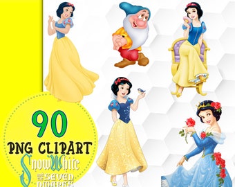 Snow White png clipart,princess clipart,princess,Snow White,Seven Dwarfs clipart,Snow White png