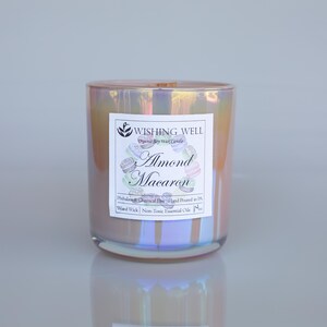 Hand Poured Soy Candle, Wood Wick, Aromatherapy, Dye Free Bild 2