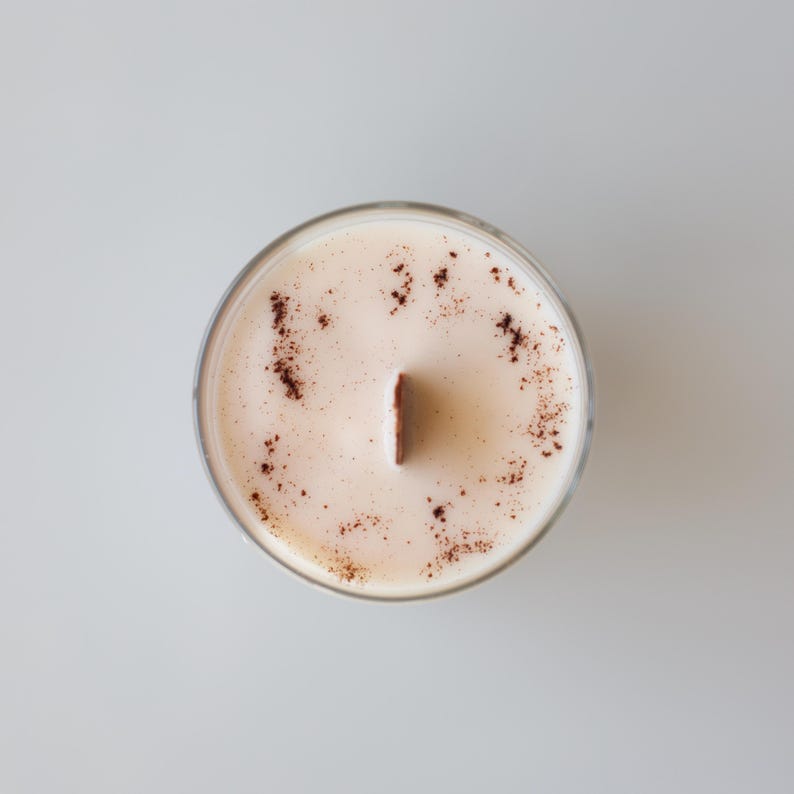 Hand Poured Soy Candle, Wood Wick, Aromatherapy, Dye Free Bild 8