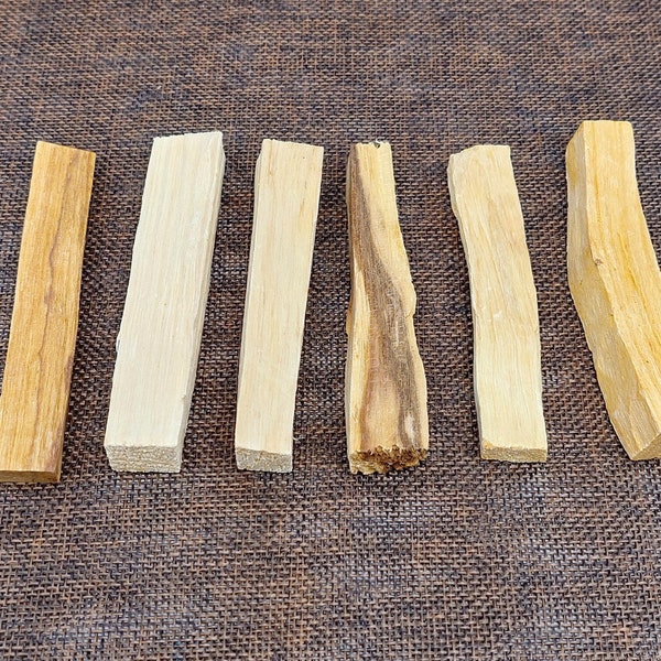 3 Palo Santo Heiliges Holz, Sticks zum Räuchern