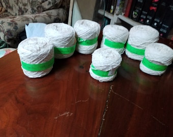 Reclaimed 100% Cotton yarn in Ecru