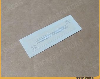 10x Honda VIN Stickers Body Elements. Quality replica