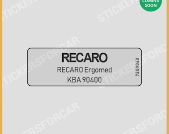 Recaro Pole Position KBA 90400 7209060