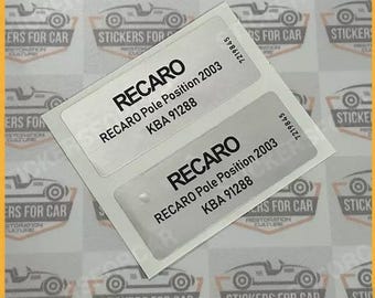 Recaro Pole Position KBA 91288 7219845