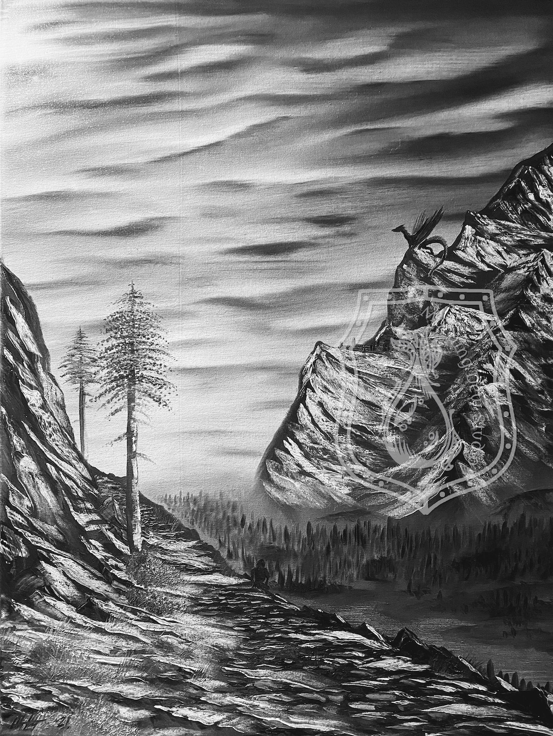 Dragon Art Printable Fantasy Wall Art Printable Fantasy Art Prints