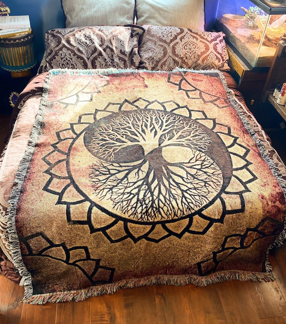 Mandala blanket hotsell