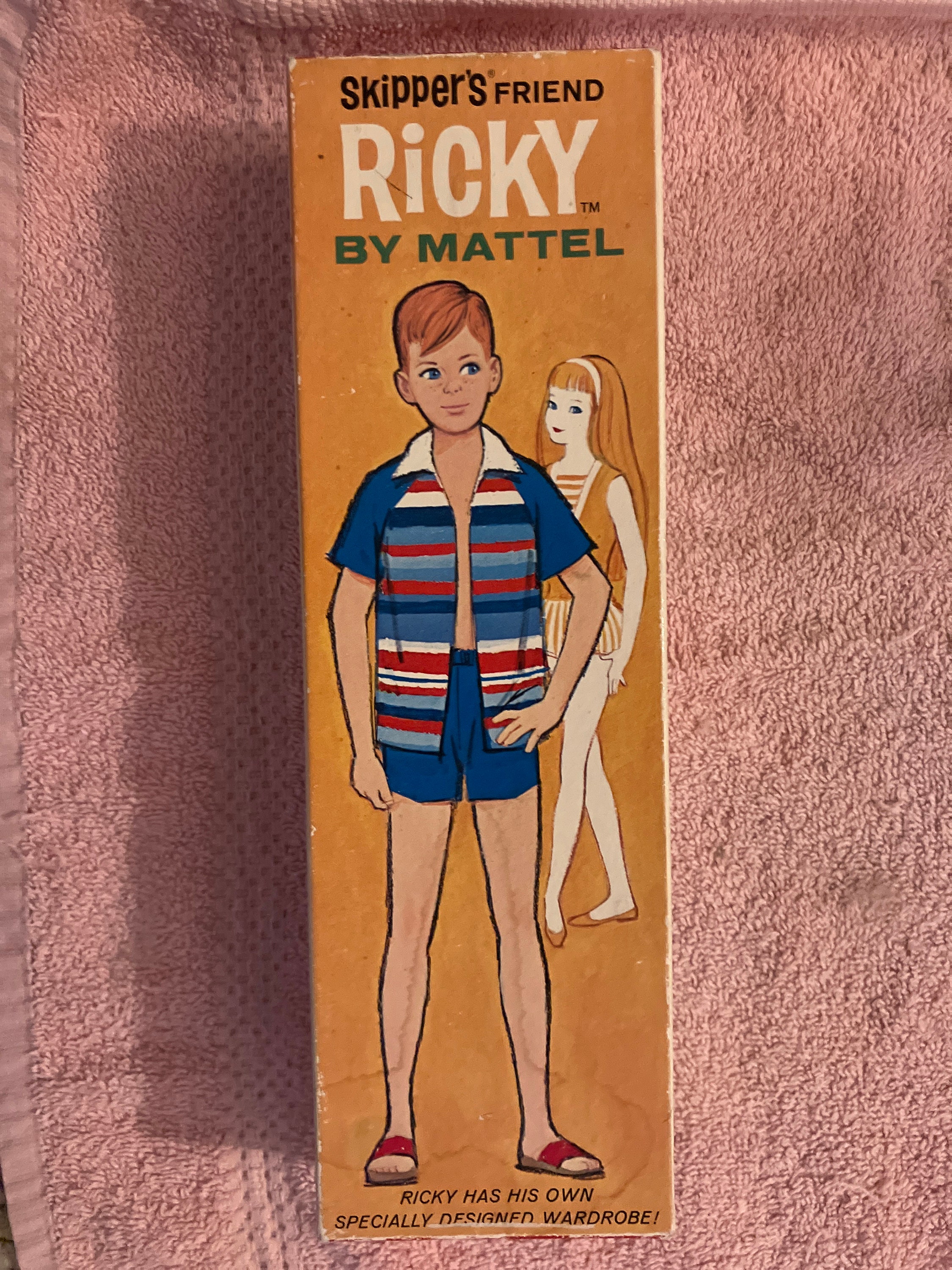 Vintage Ricky Doll Mint W/ Box Etsy