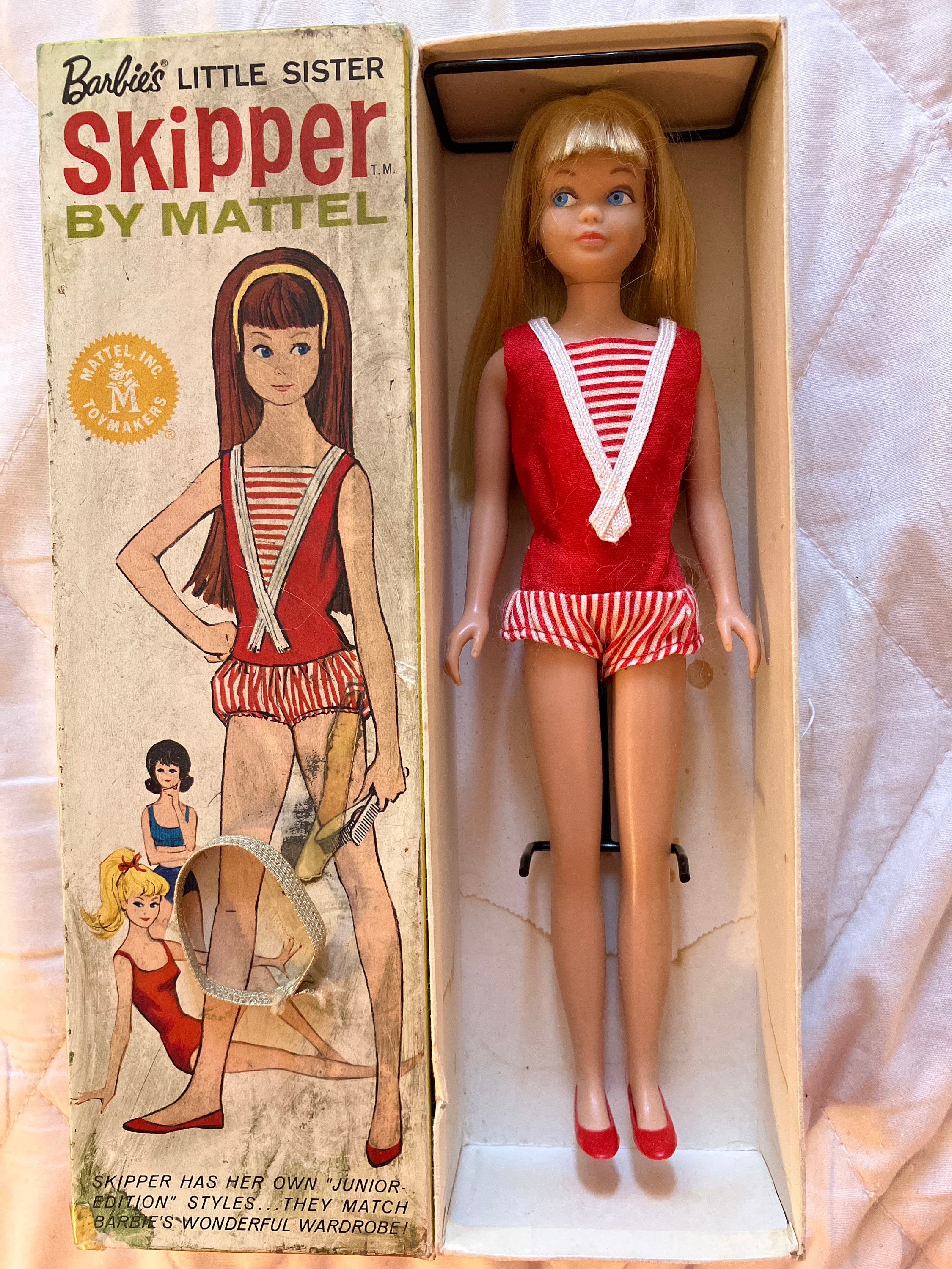 Little Sister Skipper Skipper Barbie 80s Vintage Skipper Doll 1960's