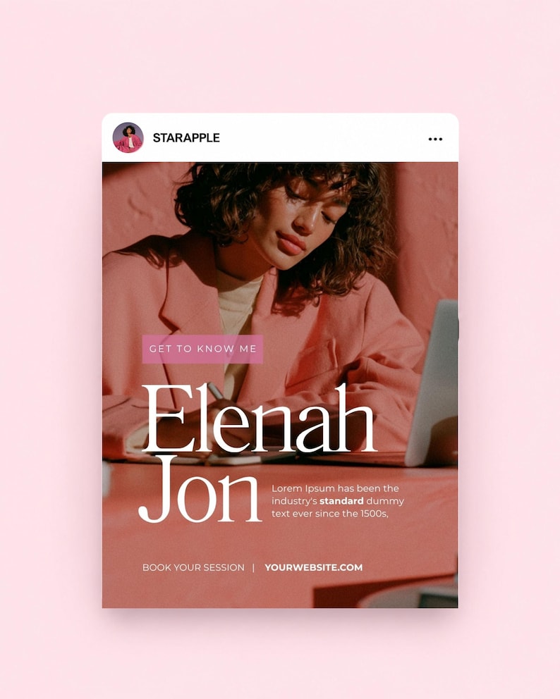 45+ Canva Social Media Templates for Coaches | Instagram Bundle ...