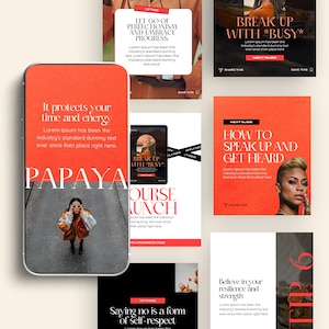 40 Canva Carousel Social Media Bundle for Coaches, Consultants ...