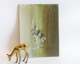 Still Life Oil Painting Art on Canvas Floral Wall Art
