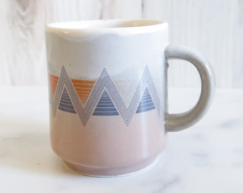 Vintage Ceramic Insomnia Mug, Made in Oregon