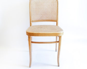Vintage Chairs for Living Room Decor, Salvatore Leone Bentwood Caned Chairs, Thonet Style