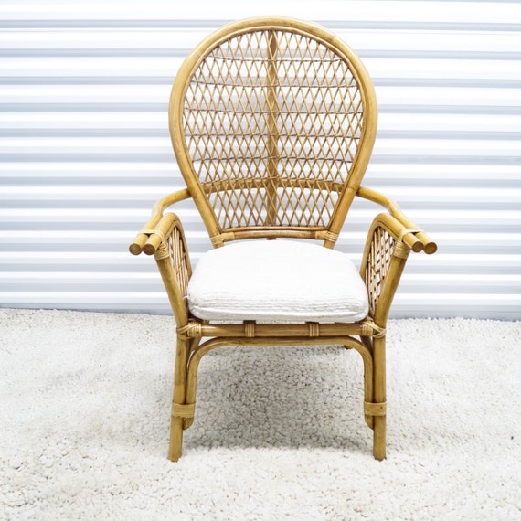 椅子 vintage rattan easy chair vintage rattan easy chair