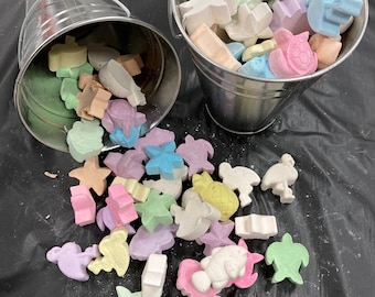Tropical Beach Sidewalk Chalk