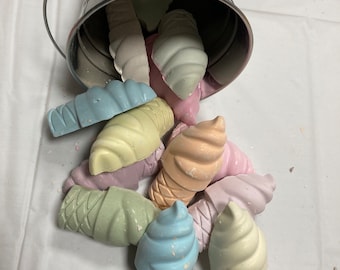Ice Cream Cone Sidewalk Chalk