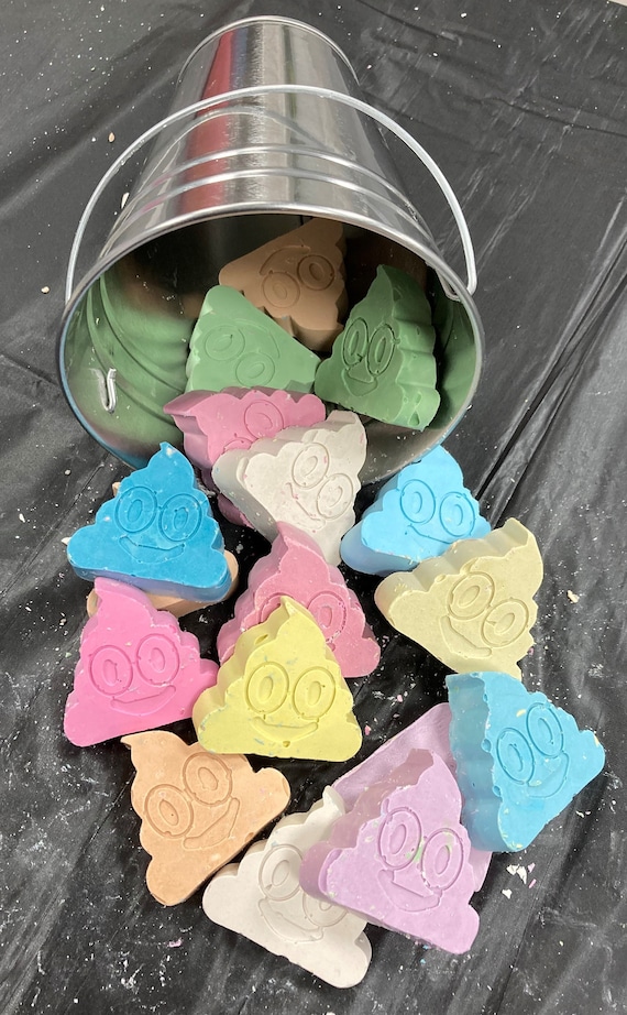 Poop Emoji Sidewalk Chalk Etsy