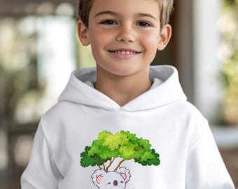 Koala kindertrui met capuchon – leuk dierensweater, verjaardagscadeau voor jongens en meisjes