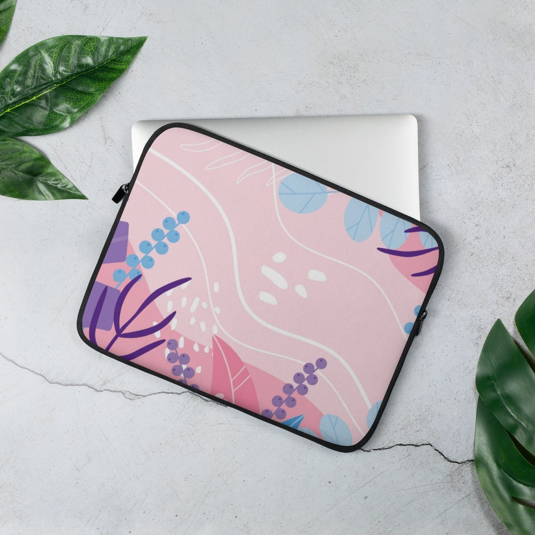 Cute Pink Laptop Holder Laptop Travel Case Cute Laptop Etsy