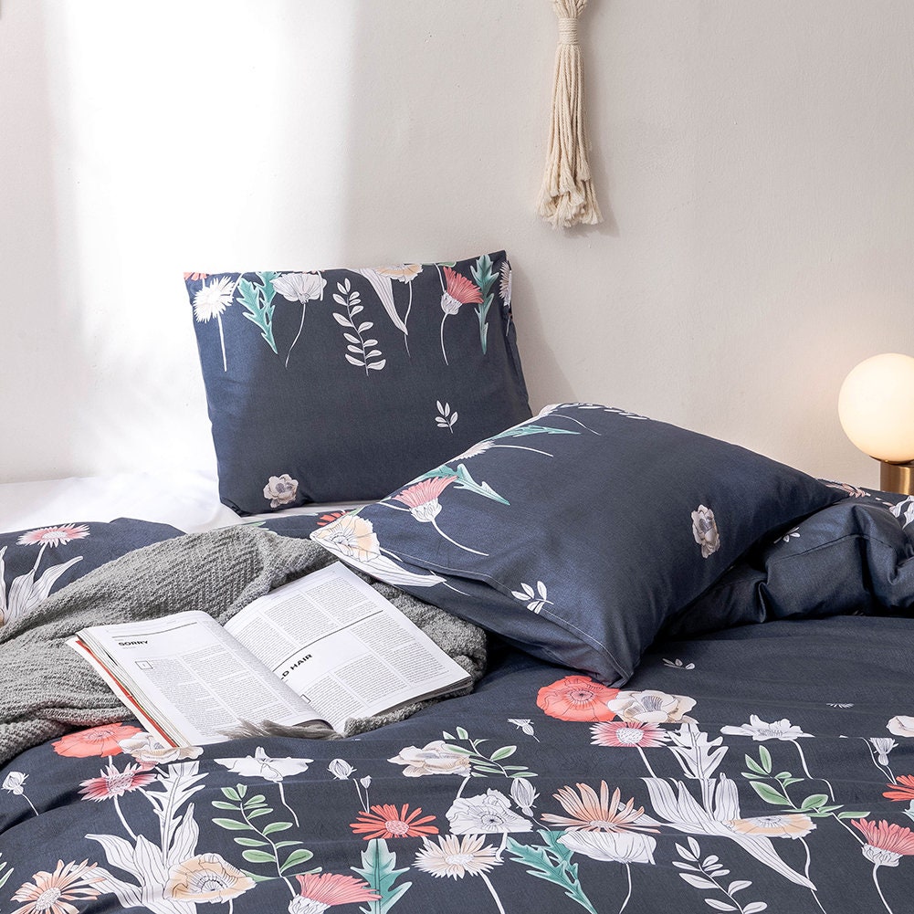 Duvet Cover Set with Zipper ClosureTwin Size 68x90 Etsy