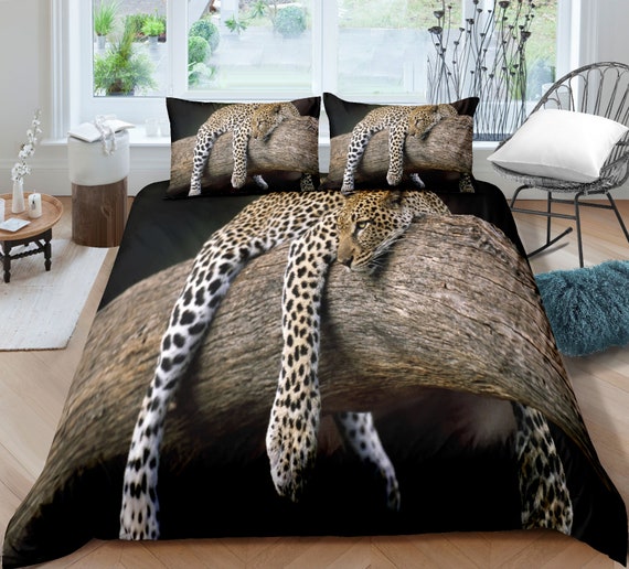Möbel & Wohnen Animal Print Leopard 3D Effect Duvet Cover Multi Bedding Set Pillow Case Haus & Garten LA1737273 Möbel & Wohnen Animal Print Leopard 3D Effect Duvet Cover Multi Bedding Set Pillow Case Haus & Garten LA1737273